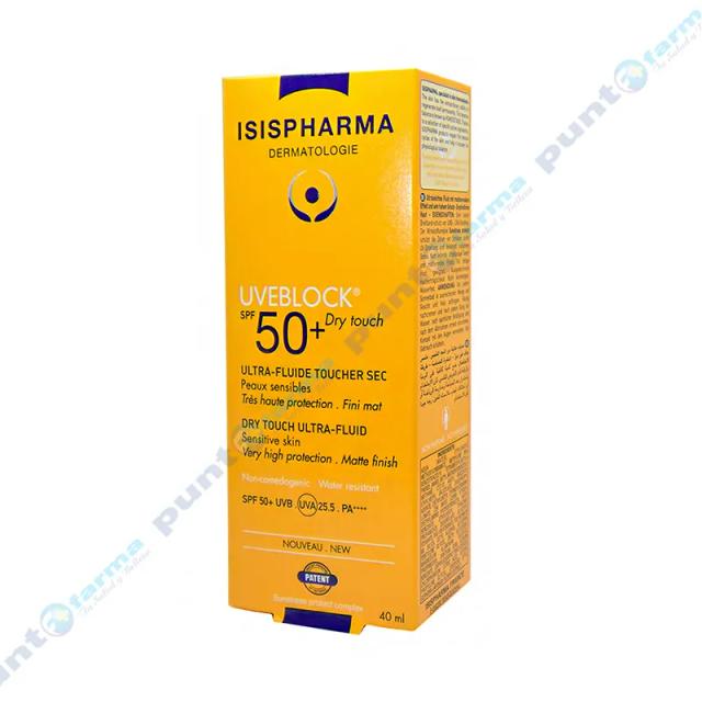 Image miniatura de Protector-Solar-Uveblock-SPF50-Dry-Touch-Isispharma-40-mL-36859.webp
