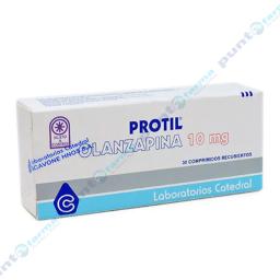 Protil Olanzapina 10 mg - Caja de 30 comprimidos recubiertos