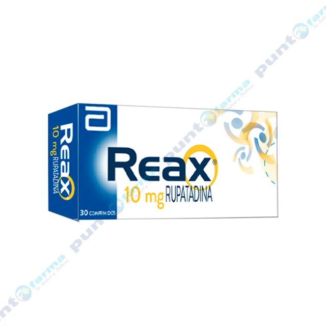 Image miniatura de Reax-Rupatadina-10-mg-Caja-de-30-comprimidos-40191.webp