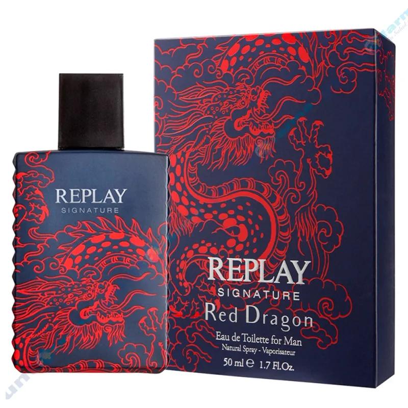 Replay Signature Red Dragon For Man Eau de Toilette - 50mL