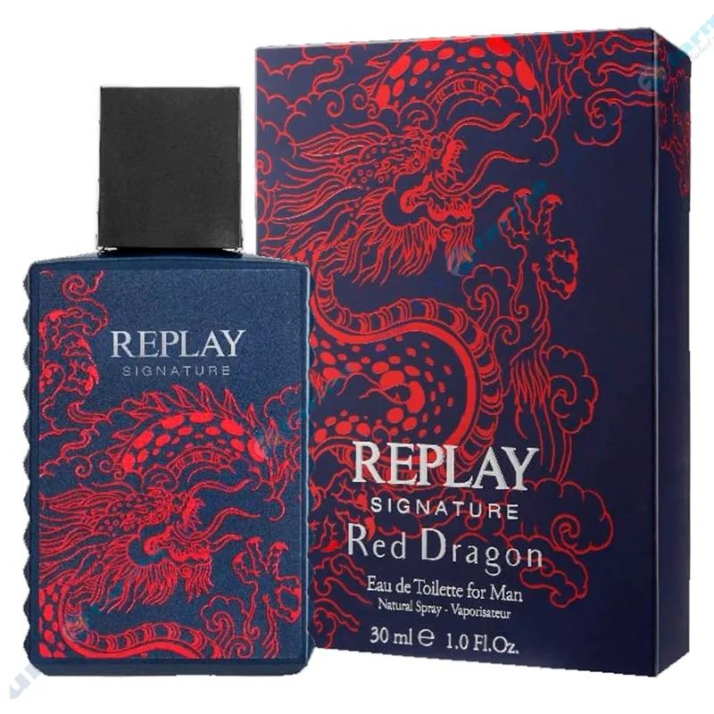 Replay Signature Red Dragon For Man Edtv - 30mL