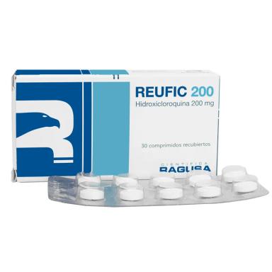 Reufic 200 Hidroxicloroquina 200 mg - Cont. 30 comprimidos recubiertos