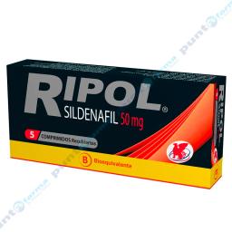 Ripol Sildenafil 50 mg - Caja de 5 Comprimidos