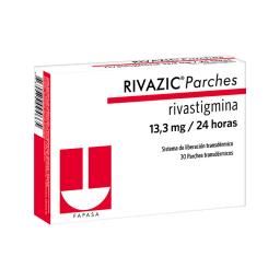 Rivazic Parches Rivastigmina 13,3 mg 24 horas - Cont 30 unidades