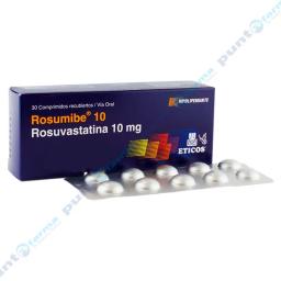 Rosumibe 10 - Rosuvastatina 10 mg - Caja 30 comprimidos recubiertos