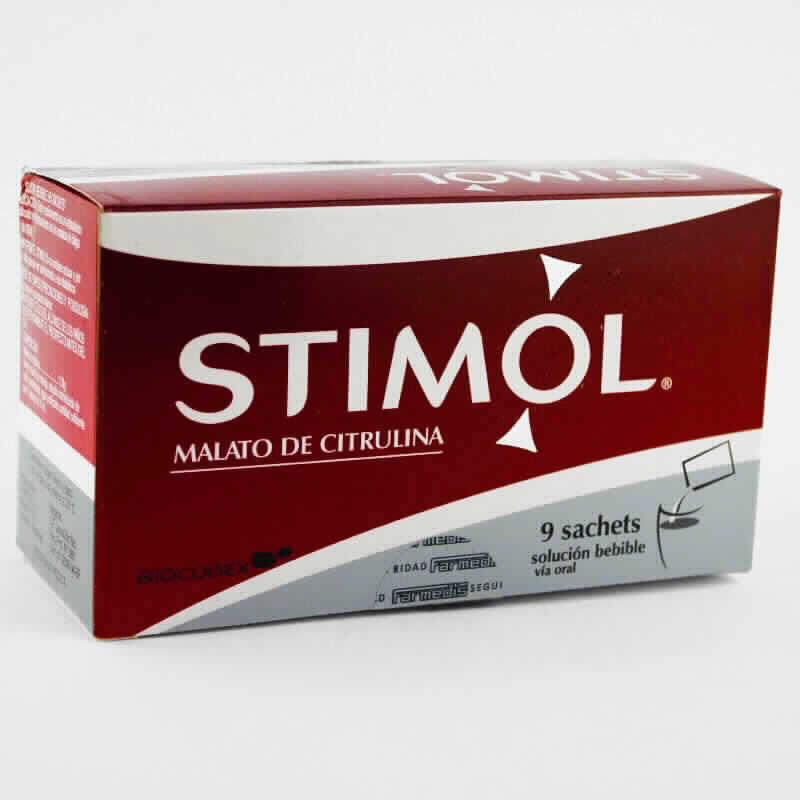 STIMOL® Malato de citrulina - Contiene 9 sachets solución bebible