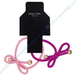 Set de 2 Gomas de Color Lila y Rosado Sweet Care