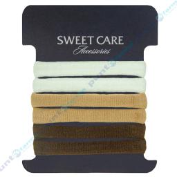 Set de 6 Gomas Tonos Marrones Sweet Care