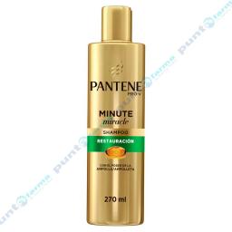 Shampoo Minute Miracle Restauración Pantene Pro - V - Cont.270 mL