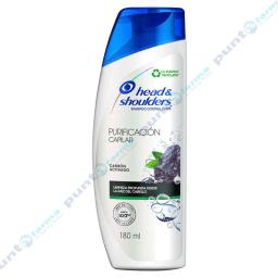 Shampoo Purificación Capilar Head & Shoulders - Cont.180 mL