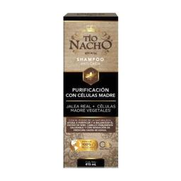 Shampoo Purificación con Células Madre Tío Nacho - Cont.415 mL.