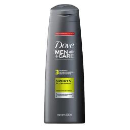 Shampoo Sport Active+Fresh 3en1 Men Dove - Cont.400mL