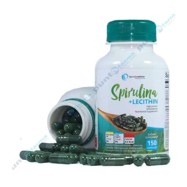 Image miniatura de Spirulina-Mater-Lecitina-SpirulinaMater-Cont-150-capsulas-36648.webp