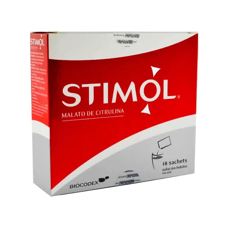 Stimol Malato de Citrulina - Contiene 18 sachets solución bebible