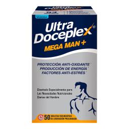 Suplemento Multivitaminico Ultra Doceplex Mega Man Vijosa - Cont. 50 tabletas recubiertas