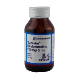 Supraler Desloratadina 2,5 mg/ 5mL - Caja en jarabe 50 mL