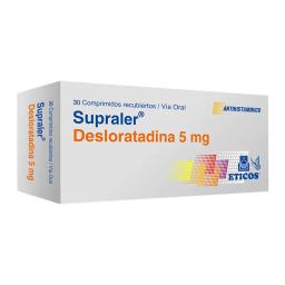 Supraler Desloratadina 5 mg - Cont. 30 comprimidos recubiertos