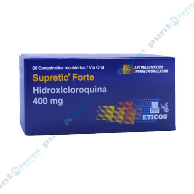 Image miniatura de Supretic-Forte-400mg-Caja-de-30-comprimidos-36985.webp