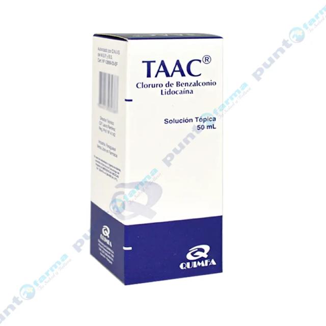 Image miniatura de Taac-Cloruro-de-Benzalconio-Lidocaina-Solucion-Topica-50mL--42334.webp