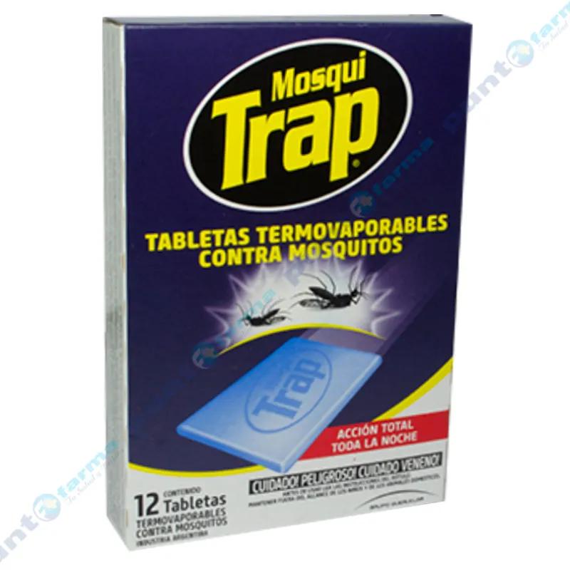 Tabletas Termovaporables contra Mosquitos Mosqui Trap - Cont 12 unidades