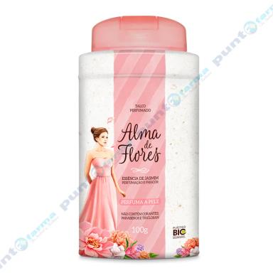 Talco Perfumado Esencia de Jasmin Alma de Flores - Cont.100 gr
