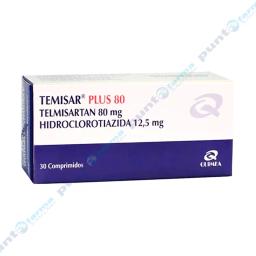 Temisar Plus 80 mg - Caja de 30 comprimidos
