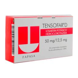 Tensofar D Losartán - Caja de 30 comprimidos recubiertos