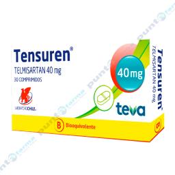 Tensuren Telmisartan 40 - Caja de 30 Comprimidos