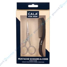 Tijera y Peine para Bigote For Men Cala