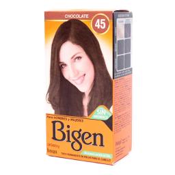 Tinte Permanente Color Chocolate Nro 45 Bigen