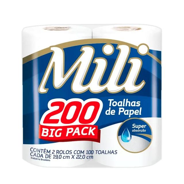 Image miniatura de Toalla-de-Papel-Mili-Big-Pack-Cont-2-rollos-con-100-toallas-42140.webp