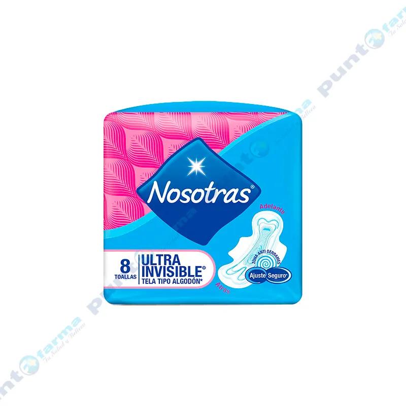 Toallas Femeninas Ultra Invisible Nosotras - Cont. 8 unidades