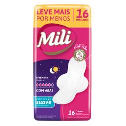 Toallas Higiénicas Protección Discreta Mili - Cont 16 unidades