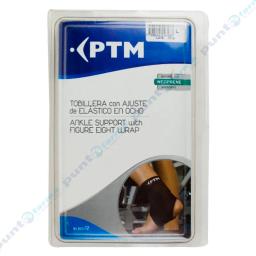 Tobillera con ajuste de elástico en ocho Neopreno (L) PTM