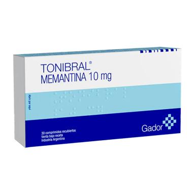 Tonibral Memantina 10 mg - Caja de 30 comprimidos