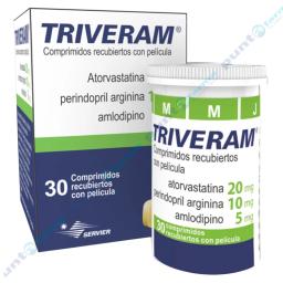 Triveram 20 10/5 mg - Cont. 30 Comprimidos recubiertos con pelicula