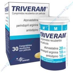 Triveram 20 10/10 mg - Cont. 30 comprimidos recubiertos con película