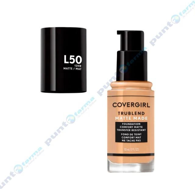 Image miniatura de TruBlend-Matte-Made-Liquid-Foundation-CoverGirl-L-50-Fair-Beige-30mL-49383.webp