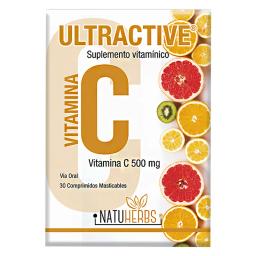 Ultractive 500 mg - Caja de 30 comprimidos masticables