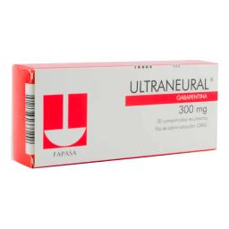 Ultraneural Gabapentina 300 mg - Cont. 30 Comprimidos.