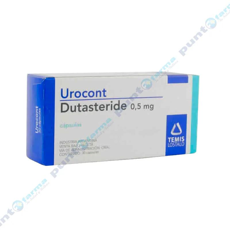 Urocont Dutasteride 0,5 mg - Caja de 30 cápsulas