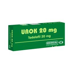 Urok 20 mg Tadalafil 20 mg - Cont. 10 comprimidos recubiertos
