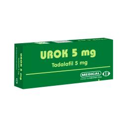Urok 5 Tadalafil 5 mg - Cont. 30 comprimidos recubiertos