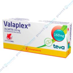 Valaplex Valsartán 160 mg - Caja de 30 comprimidos