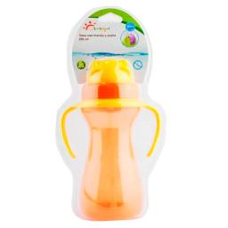 Vaso con Manija y Pajita SunDelight - Cont.290 mL