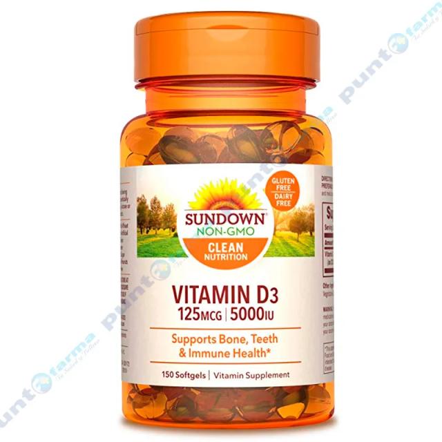 Image miniatura de Vitamin-D3-125mg-5000iu-Sundown-Naturals-Cont-150-capsulas-29177.webp