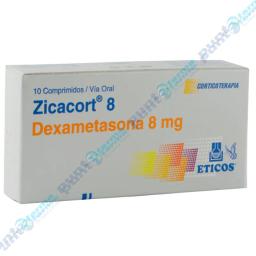 Zicacort Dexametasona 8mg - Caja de 10 comprimidos