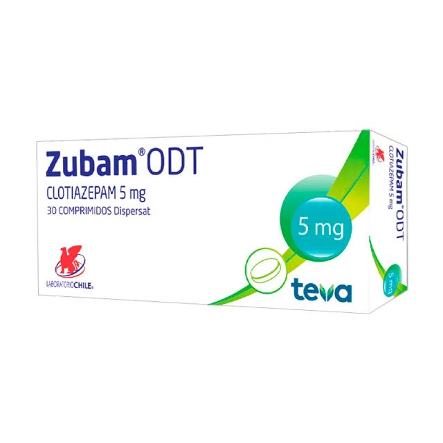 Image miniatura de Zubam-ODT-Clotiazepam-5-mg-Cont-30-comprimidos-bucodispersables-49187.webp