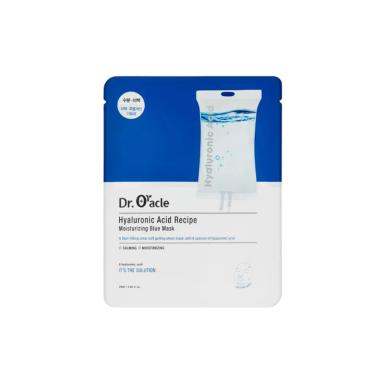 Mascarilla Facial Hyaluronic Acid Recipe Moisturizing Blue Dr Oracle - Cont.25 mL