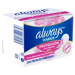 Protectores Diarios Liners Always - Cont.15 unidades